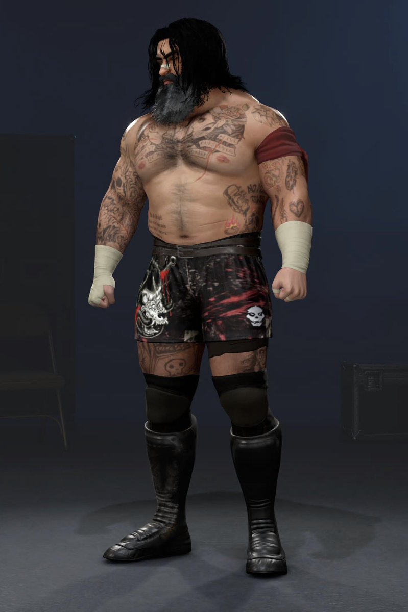 TheeFinalHoss's tweet photo. Battle Hardened. #WWE2K26 https://t.co/Qn0CIfvu7x