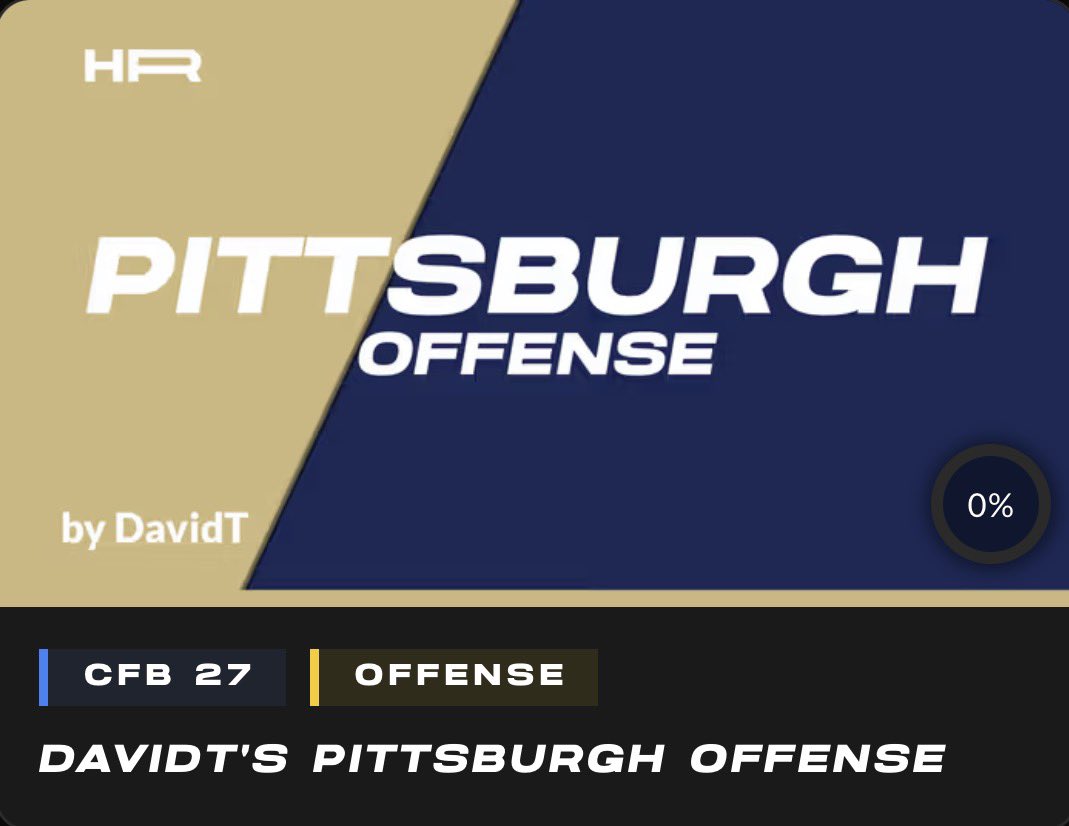 TheeDavidT's tweet photo. My Pittsburgh Offense Is LIVE on @HotRouteTips Went over in detail my two favorite formations in the game: Bunch TE Str & Y Off Trio Close. Really happy about how it came out and can’t wait to lock in on the site all year along with @Throne_YT @MrFootball88_ @TheB3Squad1 @VillainAv we’re gonna crush it