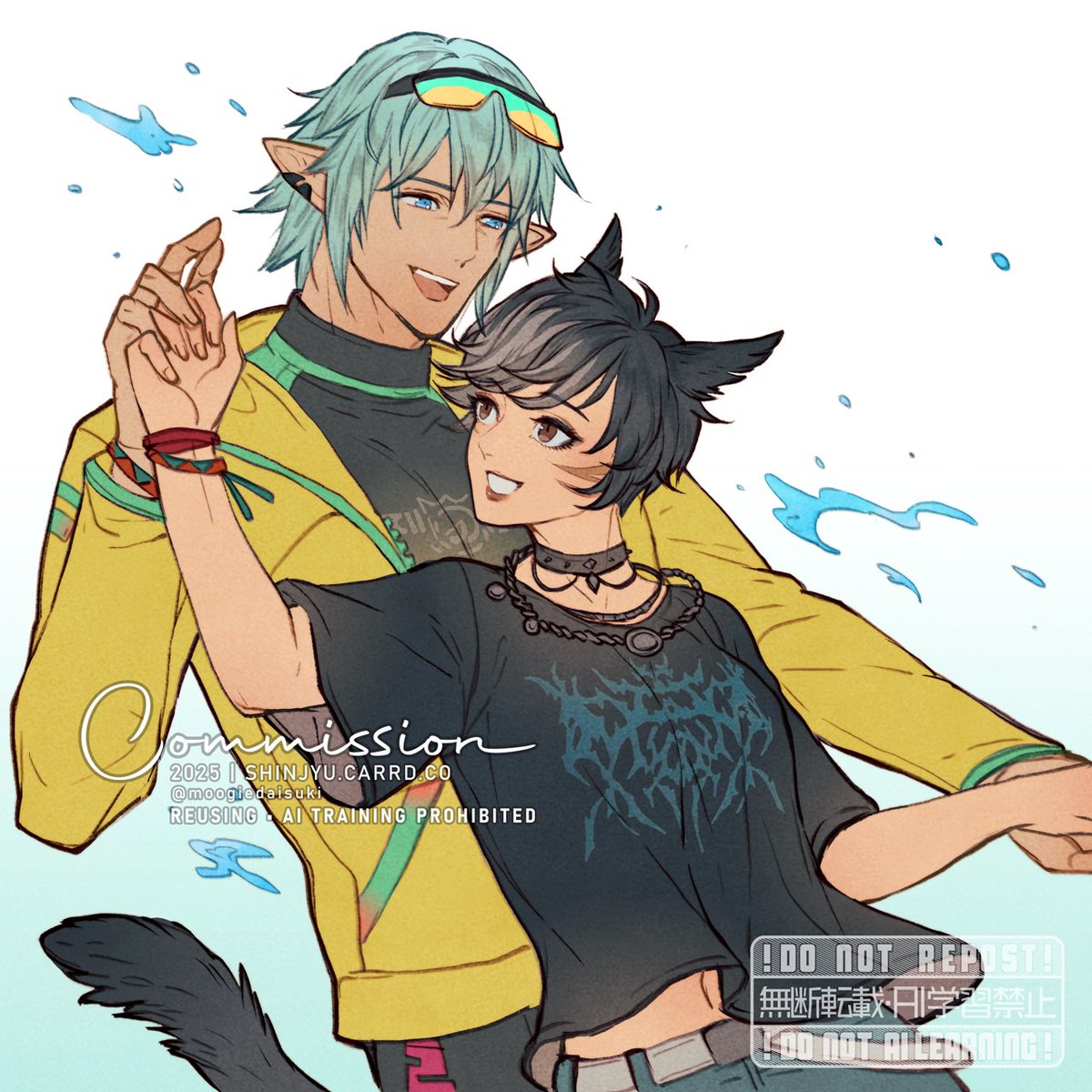 Moogiedaisuki's tweet photo. Sketch Commission for Castor
Thank you so much! 🌊🏖️
#FFXIV #shinjyuart #Haurchefant #HaurcheWoL https://t.co/iOyZqCnzdX