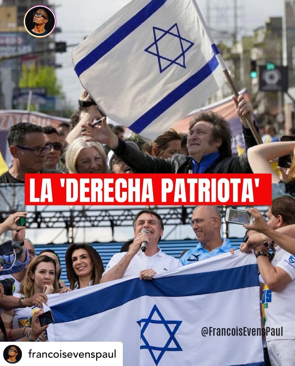 _xthegyze's tweet photo. ... The truth is that the right is the worst enemy of our true nationalism and sovereignty. They are tools of Israel and America designed to control, plunder, and destroy an entire continent. https://t.co/CxGYek8r0Z