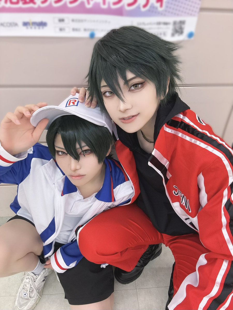 kousetori's tweet photo. 今日越前兄弟でいます〜❗️❗️❗️
とろろちゃんとひさびさの🎾

 #アコスタ池袋ㅤㅤㅤㅤㅤㅤ https://t.co/9hlFW0JEdp