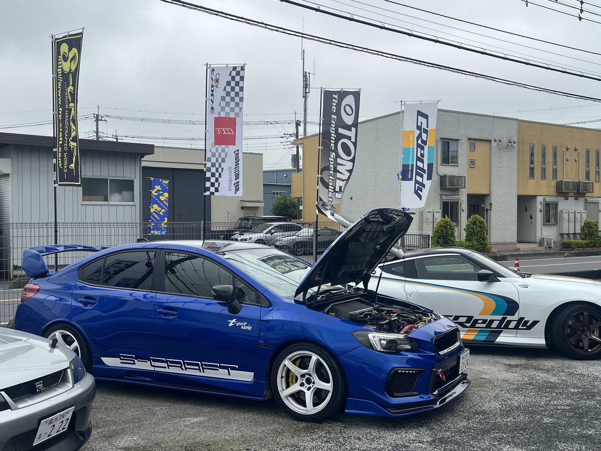 SCRAFT_FRPcraft's tweet photo. イベント始まってます！

各メーカーさんお安くご提供しております！

カスタム、チューニングのご相談に是非ご来店ください♪ https://t.co/q61C8F13Mf