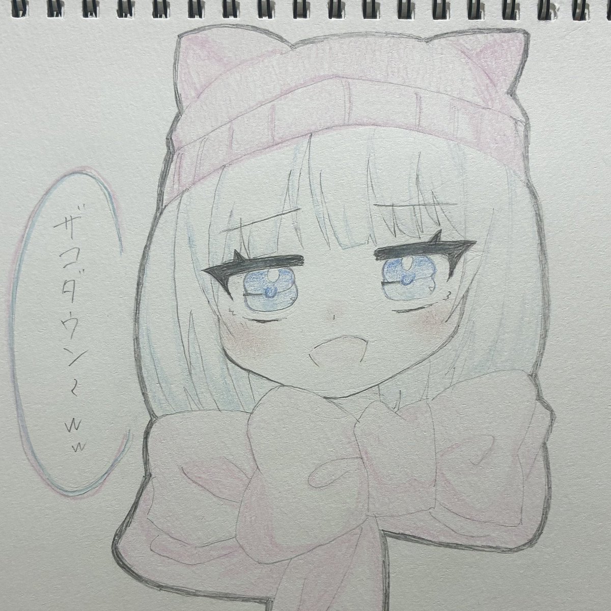 pannyannnn's tweet photo. アナログ久しぶり( ᐢ. ̫ .ᐢ )
#くりくすあーと https://t.co/HCtvCtRsaL