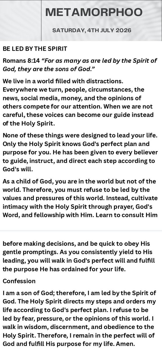 cspittison's tweet photo. BE TRANSFORMED https://t.co/w4ARpHJaz1