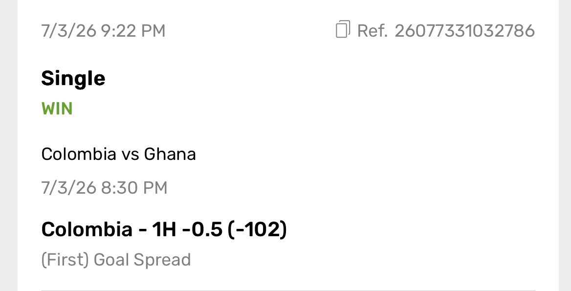 corefooty_com's tweet photo. 🇨🇴 Colombia vs Ghana 🇬🇭
🎁 Want the pick? It's FREE 👇
🚨https://t.co/3s9DYsFTLC…🚨 https://t.co/7EpXoPTdjD