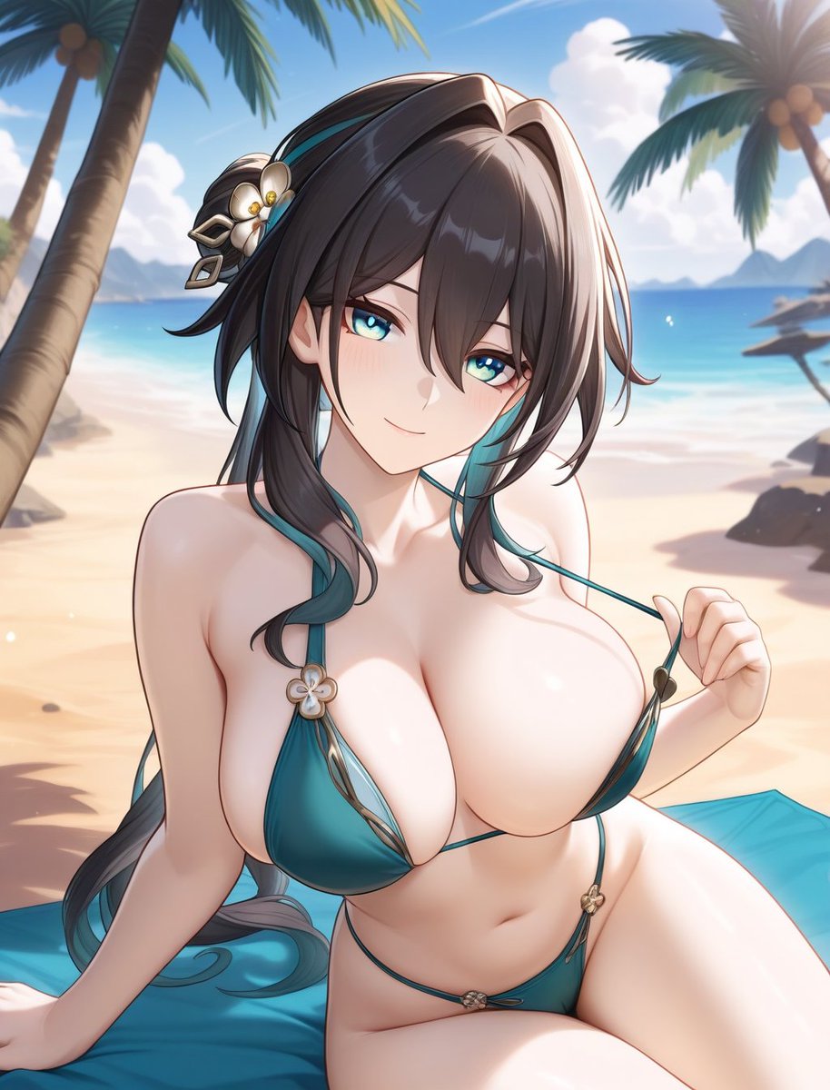 RequiemAIX's tweet photo. Ruan Mei | Honkai Star Rail 🥰 #RuanMei #HonkaiStarRail #aiart #hentaiart https://t.co/b91eF6cDqq
