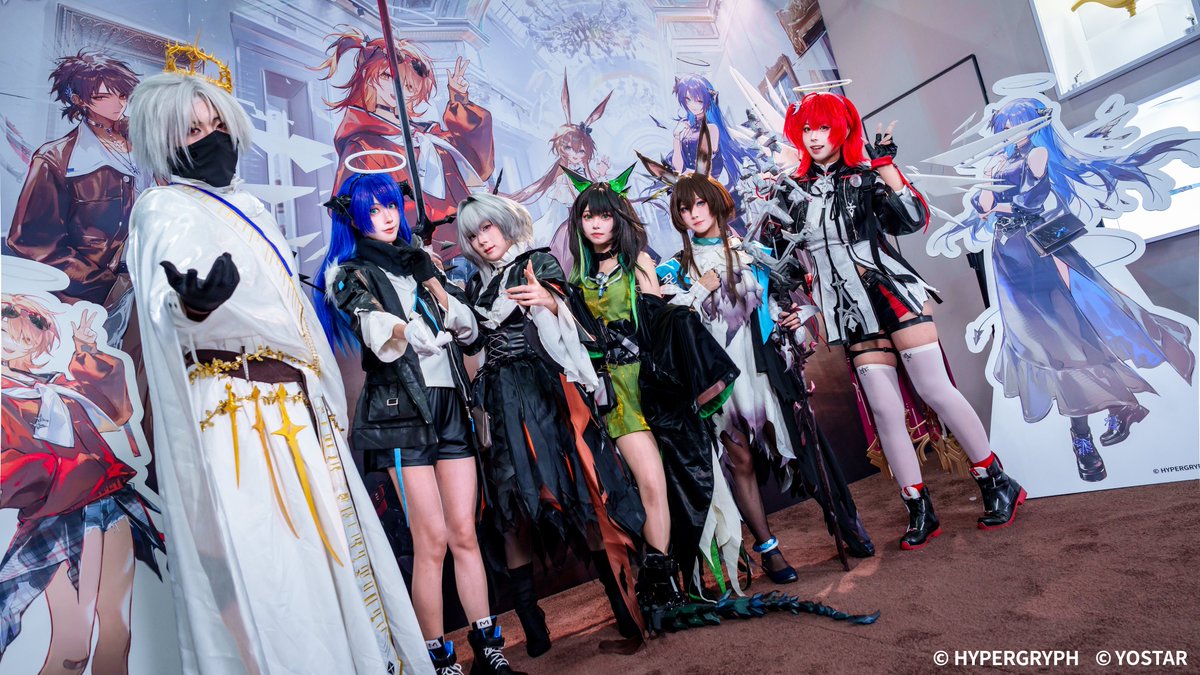 ArknightsEN's tweet photo. Dear Doctor, it's another fantastic day at AX 2026! We're happy to share some of today's highlights from Arknights Area with you.

With two days left, we look forward to welcoming more of you!

#Arknights #Yostar #AnimeExpo #AX2026 https://t.co/4auoDUxP3Q