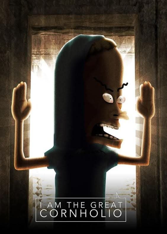 OnlyGrunge1's tweet photo. #Beavis &amp; #Butthead #thegreatcornholio https://t.co/xOvlzpacna