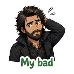 Kakameme_com's tweet photo. Excuse Me Sir Cartoon Sticker Pack was generated from this sticker idea: Create an original fan-made cartoon parody sticker pack inspired by the Excuse Me Sir Billy Butcher edit meme…

Free to download on KakaMeme.

#KakaMeme #AIStickers #FanArt #MemeStickers https://t.co/TJRULQm5Kd