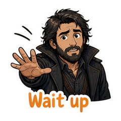Kakameme_com's tweet photo. Excuse Me Sir Cartoon Sticker Pack was generated from this sticker idea: Create an original fan-made cartoon parody sticker pack inspired by the Excuse Me Sir Billy Butcher edit meme…

Free to download on KakaMeme.

#KakaMeme #AIStickers #FanArt #MemeStickers https://t.co/TJRULQm5Kd