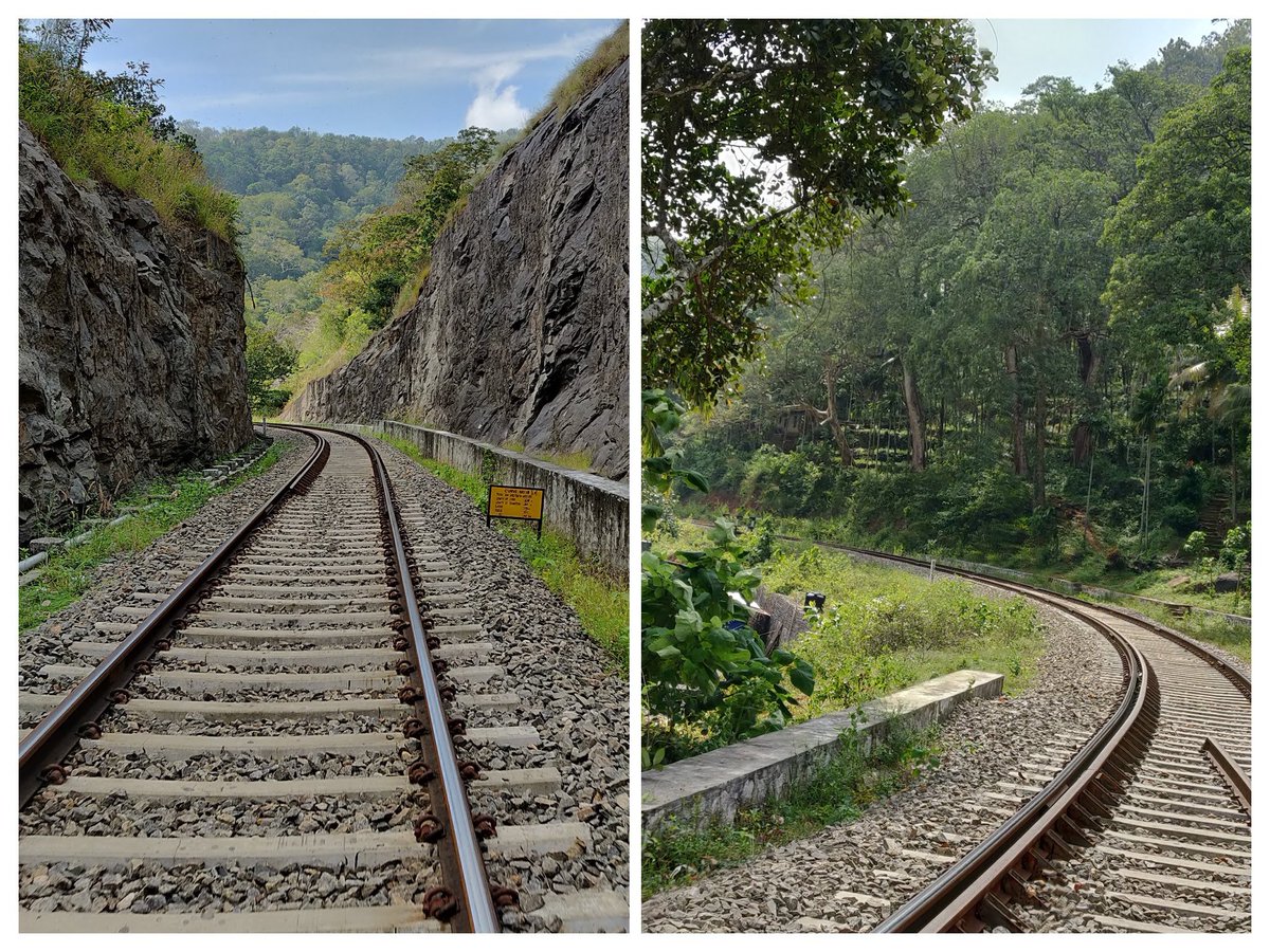 AnanthOnTrack's tweet photo. Sitting on this motor trolley, I managed to capture the green and scenic landscape of the Sengottai-Thenmala section in the jurisdiction of @drmmadurai during my inspection in 2018! #IndianRailways #inspection #memories https://t.co/rXZbBykb2D