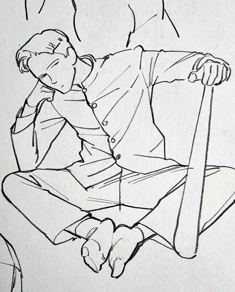 hodusim5240's tweet photo. 진짜 오랜만에 크로키.. https://t.co/h3tHiXXSGQ