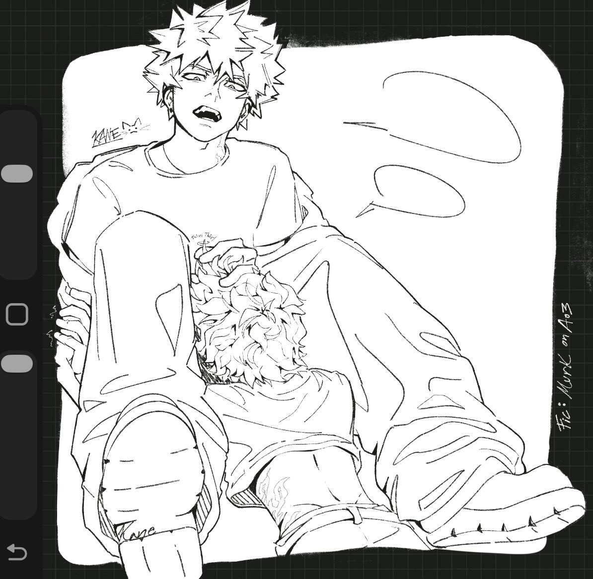 Ketsui_etc's tweet photo. 💥🥦🔞 Teaser for ch 7 (WIP) 
#ktdk #bkdk #mha https://t.co/XS2GEEIjtk