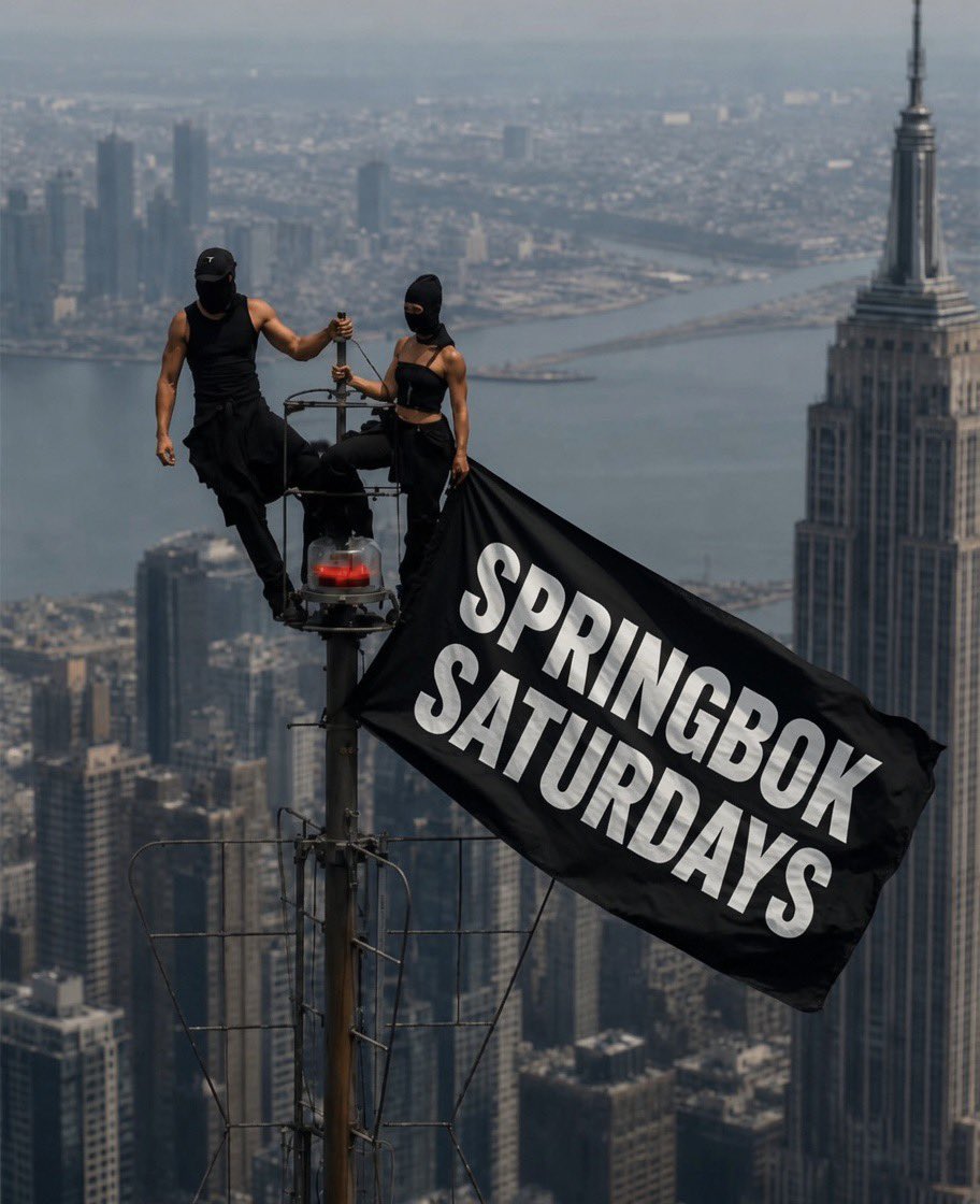 SaffasRugby's tweet photo. Happy Springbok Saturdays 🇿🇦 https://t.co/7TWFZJQwBb