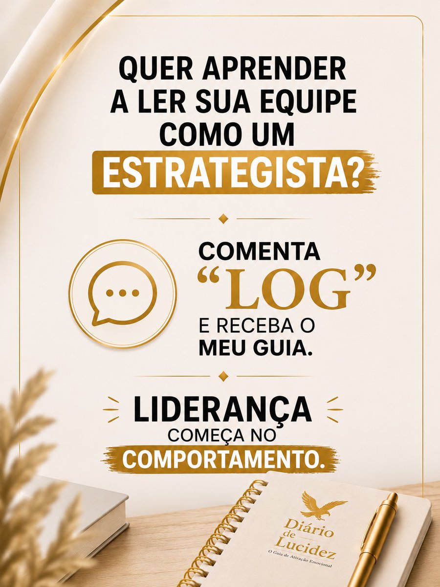 nalydja_gomes's tweet photo. Apagar incêndios na sexta-feira não é gestão, é falta de método. O "L" de Leitura Comportamental é a ferramenta que antecipa o turnover antes dele acontecer, como manda a NR1. 🦅
💾 Salve para aplicar na segunda.
💬 Comente LOG para receber o guia.
#NR1 #Liderança #Turnover https://t.co/6NjSXrJgtI