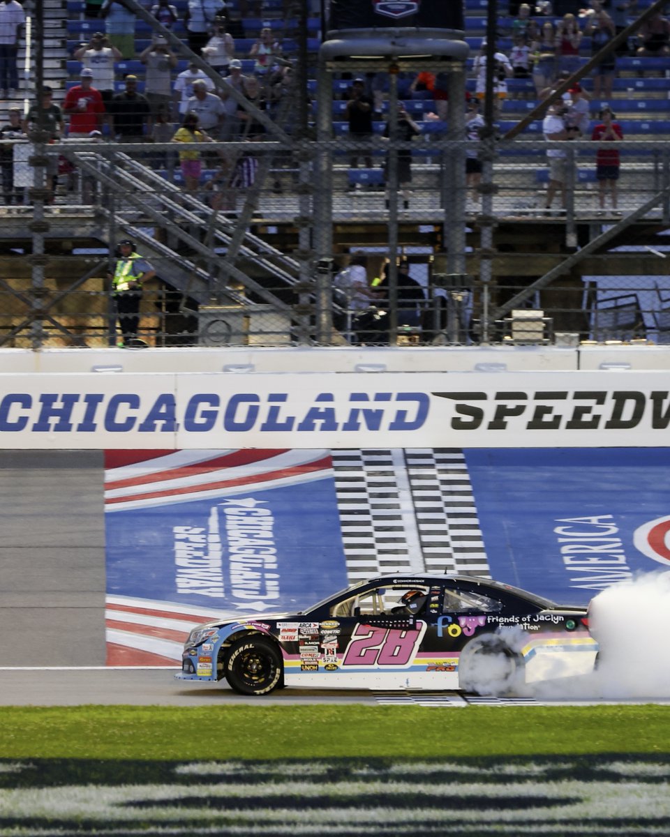モリガン WINNER Chicagoland's Victory Lane is just as sweet as it was seven years ago.