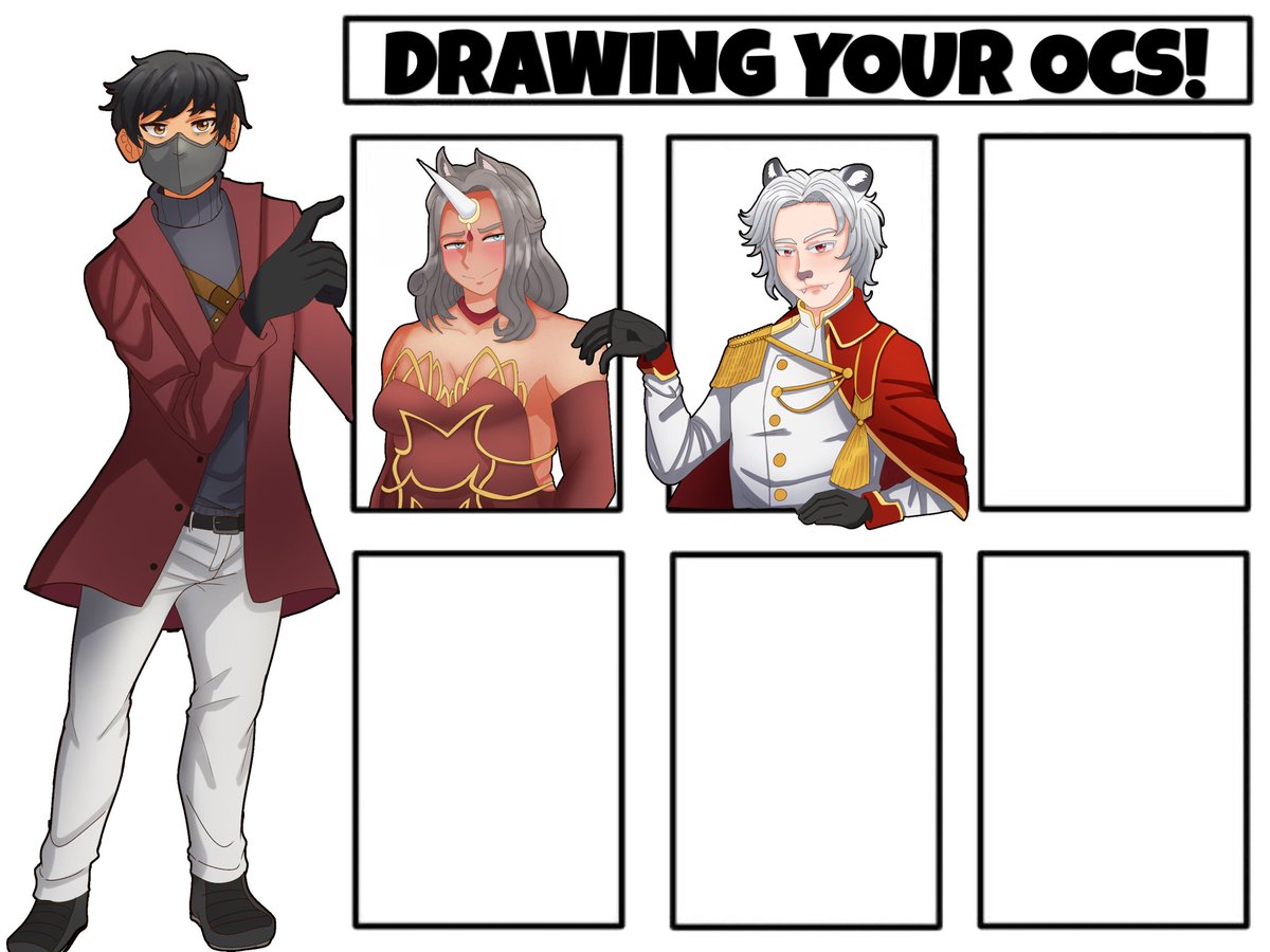 ROmega17070's tweet photo. Continuing on this with an OC by @miloisdone!! They look mega cool!!

#artmoots #smallartist https://t.co/fh7F1auLHK