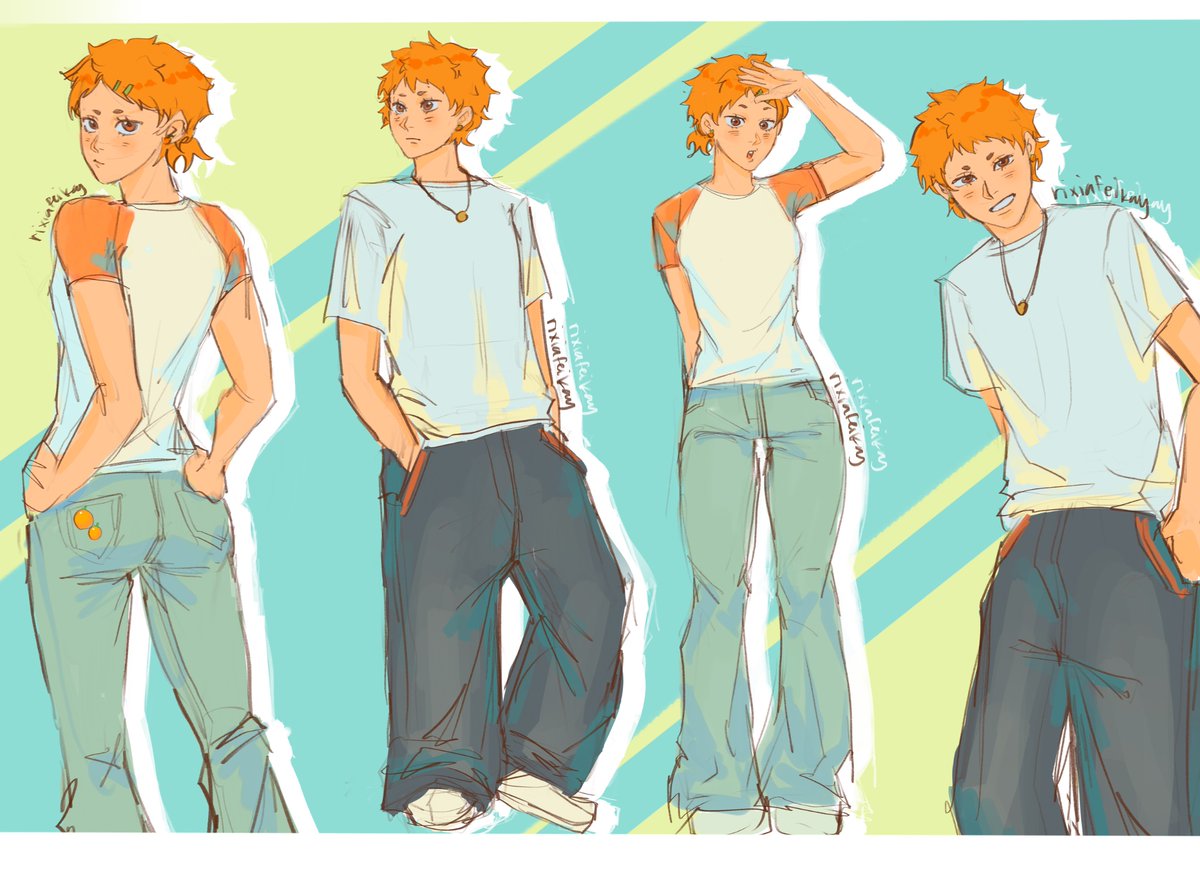 rixiafeikay's tweet photo. BAGGY or FITTED?

been busy so i couldn’t draw as much.. :’-)

#hinatashoyo #日向翔阳 #haikyuu https://t.co/KiLxrhmxF8