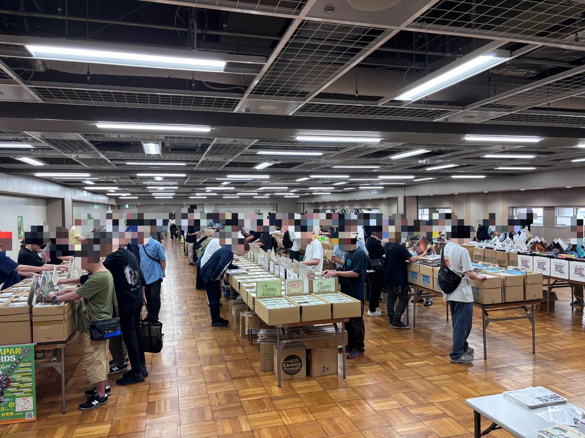 ⭐︎全日本レコード＆CD ディスクカーニバル 2026 in 浅草⭐︎ 初日
