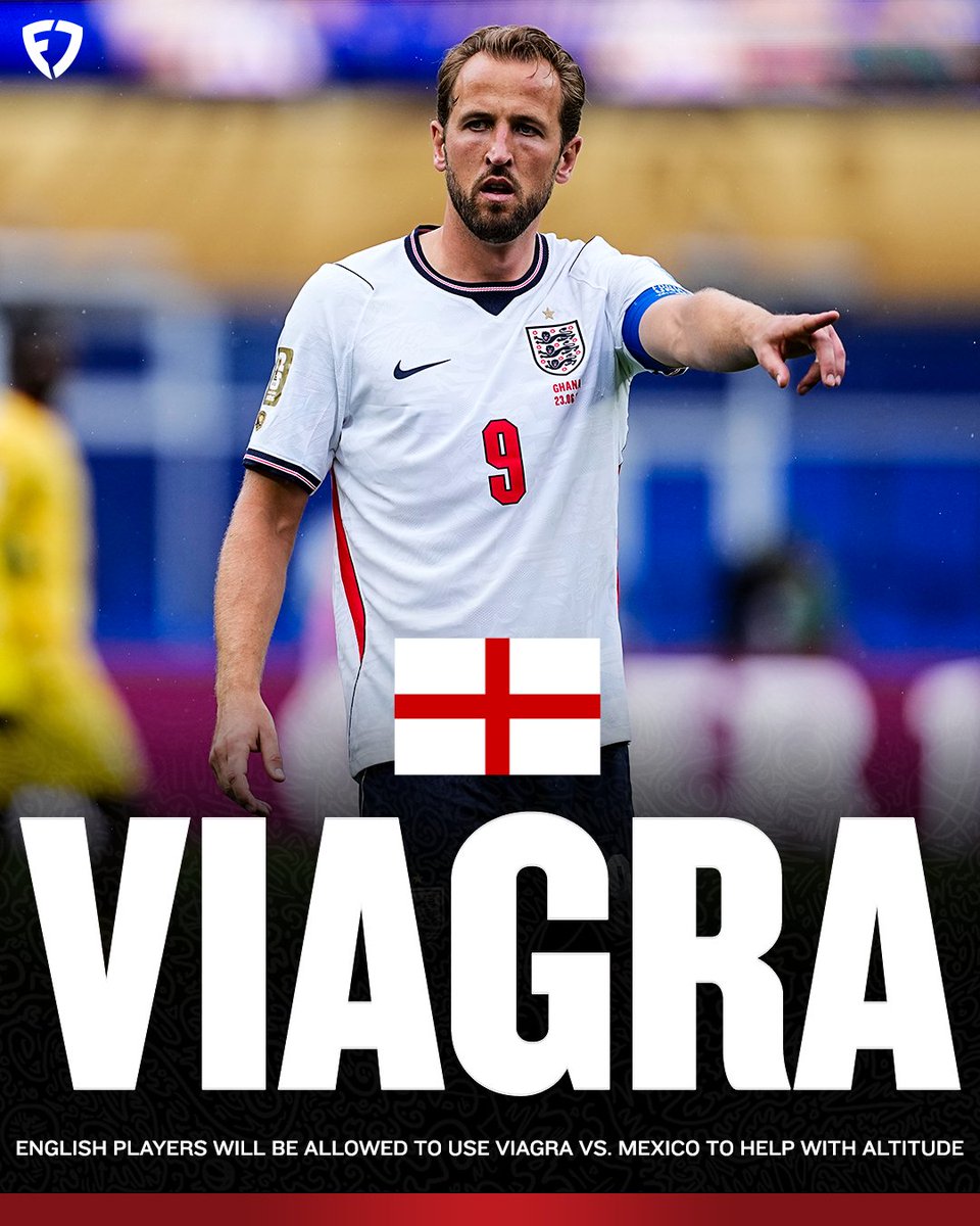 Swaugot's tweet photo. England will be allowed to use viagra to help with the altitude vs. Mexico 💀

No, this is not a joke. https://t.co/ujuiOK84W5