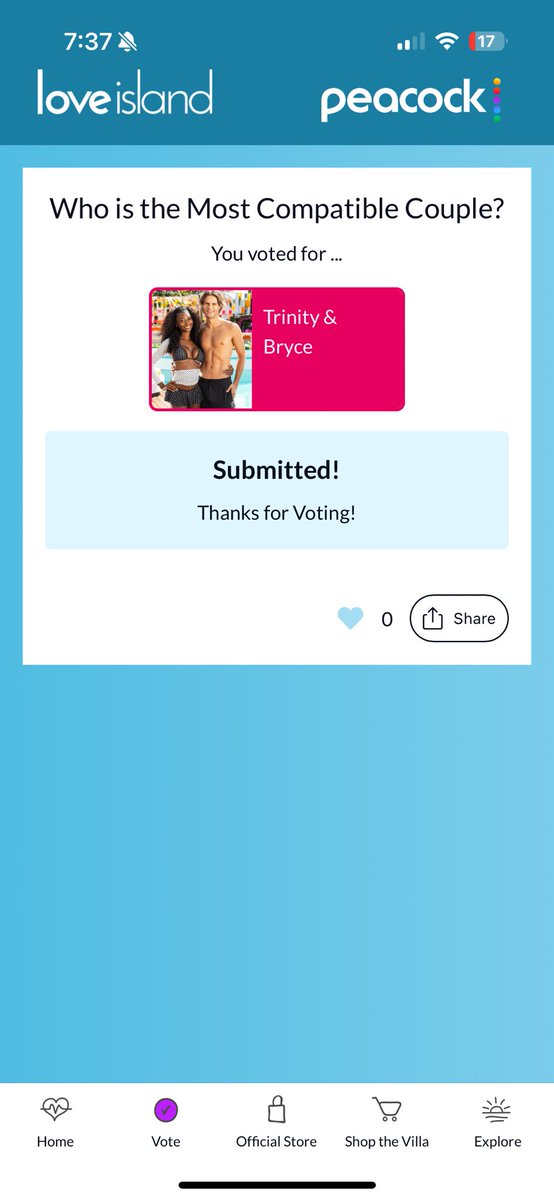 hollyspockets's tweet photo. It didn’t let me vote against Zach. Let me boot Zach. When is Zach off my island #loveislandusa https://t.co/7IC6KGxypK