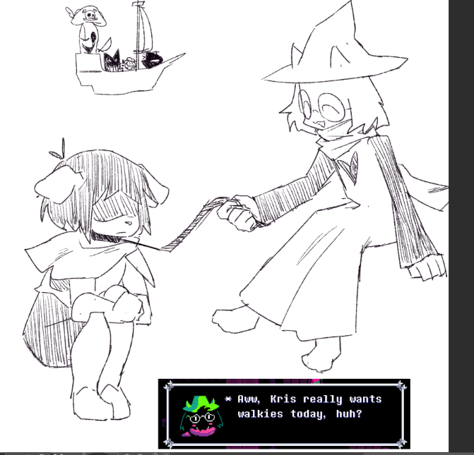 YuuziYux's tweet photo. PLEASE, LOCK IN
#deltarunefanart #kralsei https://t.co/GtioCcZWqR