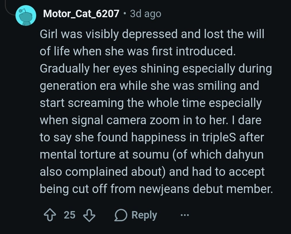 eotterkae's tweet photo. i was looking at the triples reddit (cuz i was bored) and this comment talking abt yubin rly spoke out to me, cuz this is one of the main reasons i love the girls sm, they all have their own stories and their own struggles yet they grew to find happiness in the group https://t.co/FUPeIRviMy