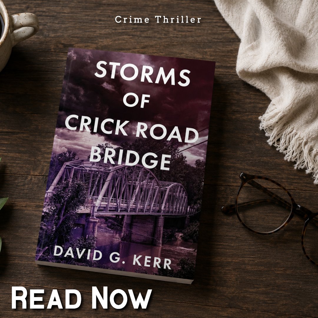 CanuckIron's tweet photo. Storms of Crick Road Bridge by David G. Kerr โ Crime Thriller
Amazon: https://t.co/XJmash7g4V
@RABTBookTours #RABTBookTours
#StormsofCrickRoadBridge #DavidGKerr #Thriller https://t.co/I19Fep6uuf