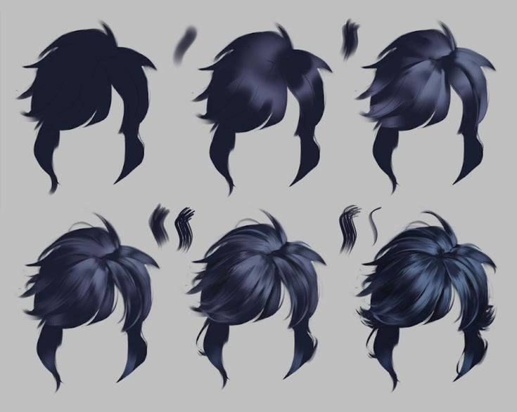 ezdrawps's tweet photo. Hair rendering, step by step https://t.co/4VDe8Ee17C