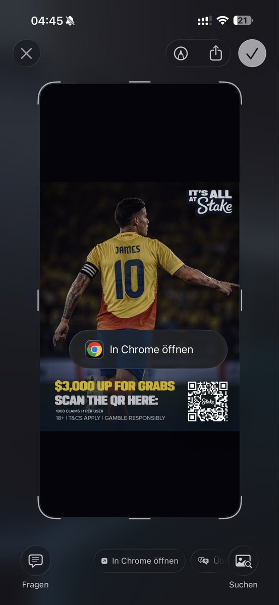 Zouuubb's tweet photo. @capodtuti @Stake Best Method is to screenshot the post and then hold it down till it says open in browser https://t.co/eKIMMRPw1V