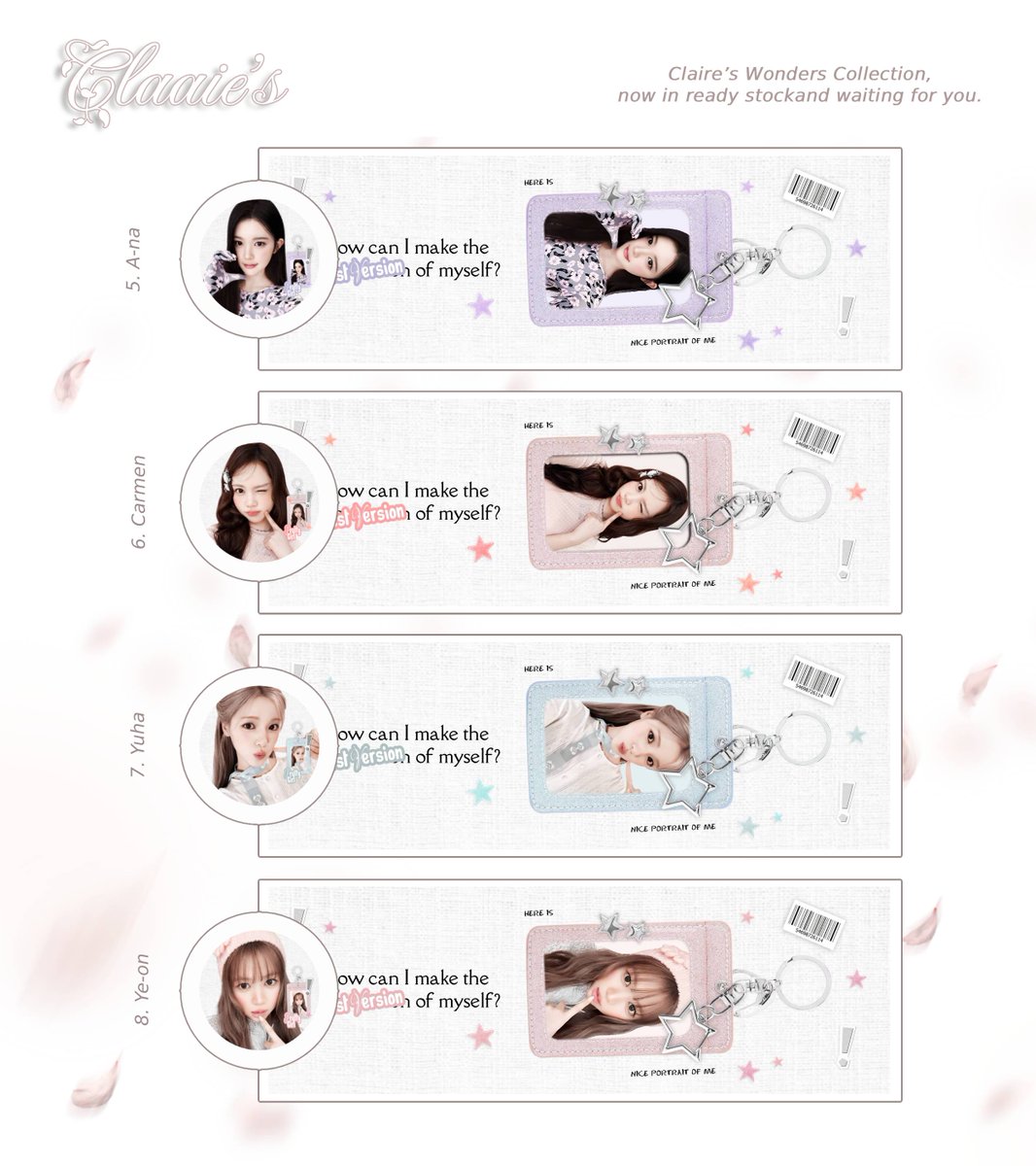 Claaie's tweet photo. ︎ ︎ ︎
help  repost  please,  thank  you!  #bealanja 

aku  punya  8  layout  ready  stock,  7000  /  layout.
{  juun,  jiwoo,  ningning,  karina,  a-na,  carmen,  yuha,  ye-on  }.  

boleh  dm  atau  chat  di  tele  yaa  kalau  berminat.  ♡
︎ ︎ ︎ https://t.co/BYYpGOV7z5