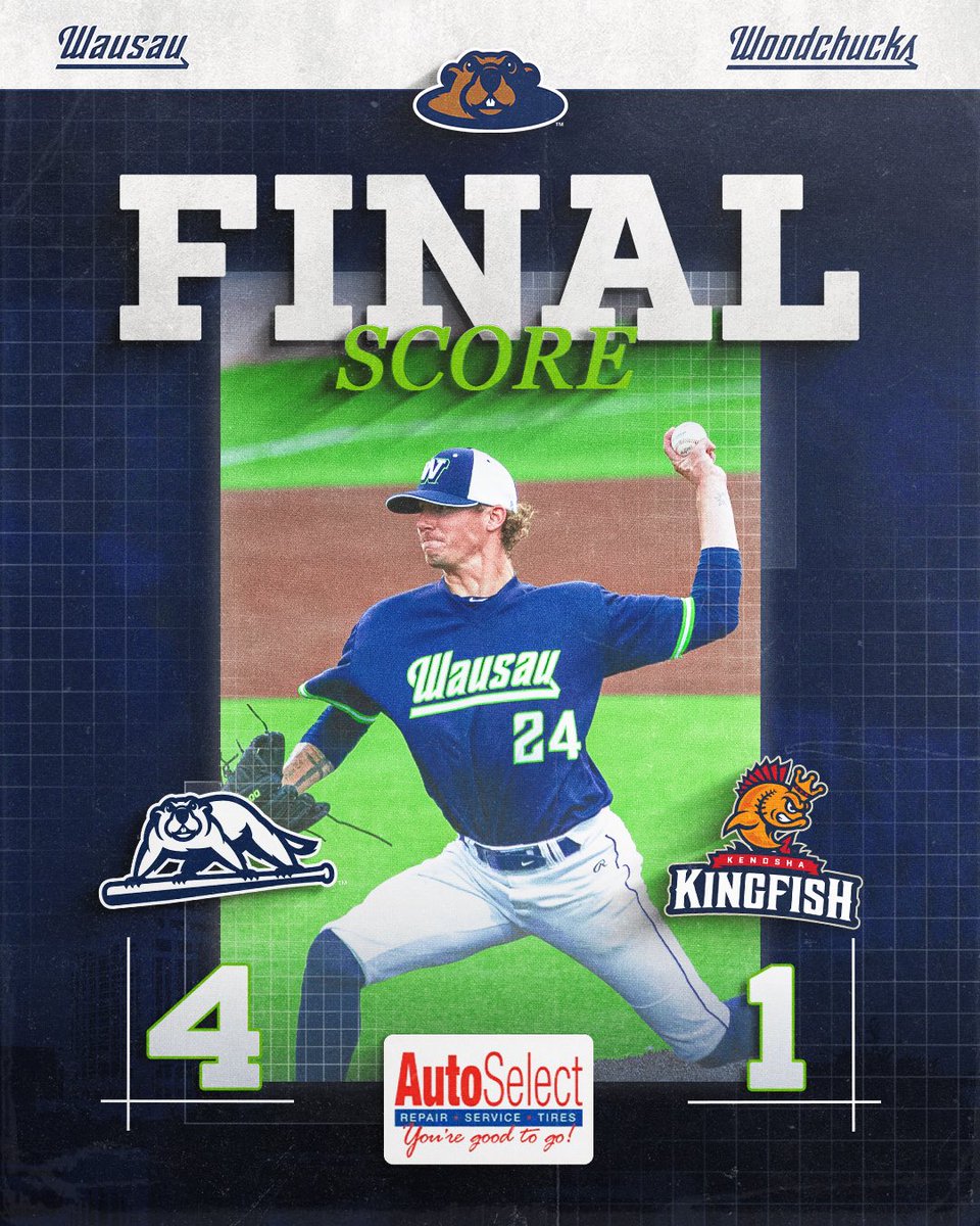 ChucksBaseball's tweet photo. Reeled in another W 🎣👑

Presented by Auto Select
#WausauWoodchucks #BurrowDown https://t.co/eyddovBdDC