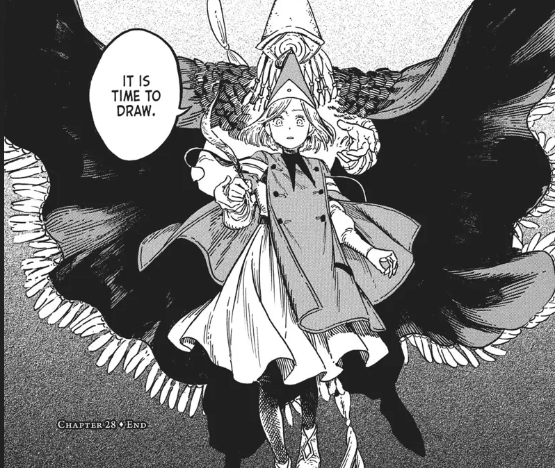 iresistir's tweet photo. witch hat atelier is generational please read it very little compares and its going to be known as an inspirational classic for ages https://t.co/wvFkBI0buE