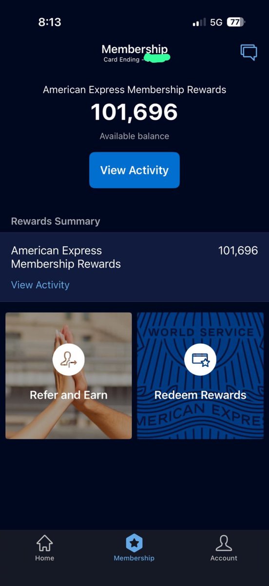 Abhilaksh_fx's tweet photo. “1 Lakh+ Amex Membership Rewards points (101k) 🔥

Planning family international trips in the coming months with @AmexBusiness 

Best redemption tips for flights/hotels/transfers? Especially for India-based travelers ??

If you’re thinking of getting Amex Platinum Reserve,use my referral link👇

https://t.co/HrJpzr4Vry”