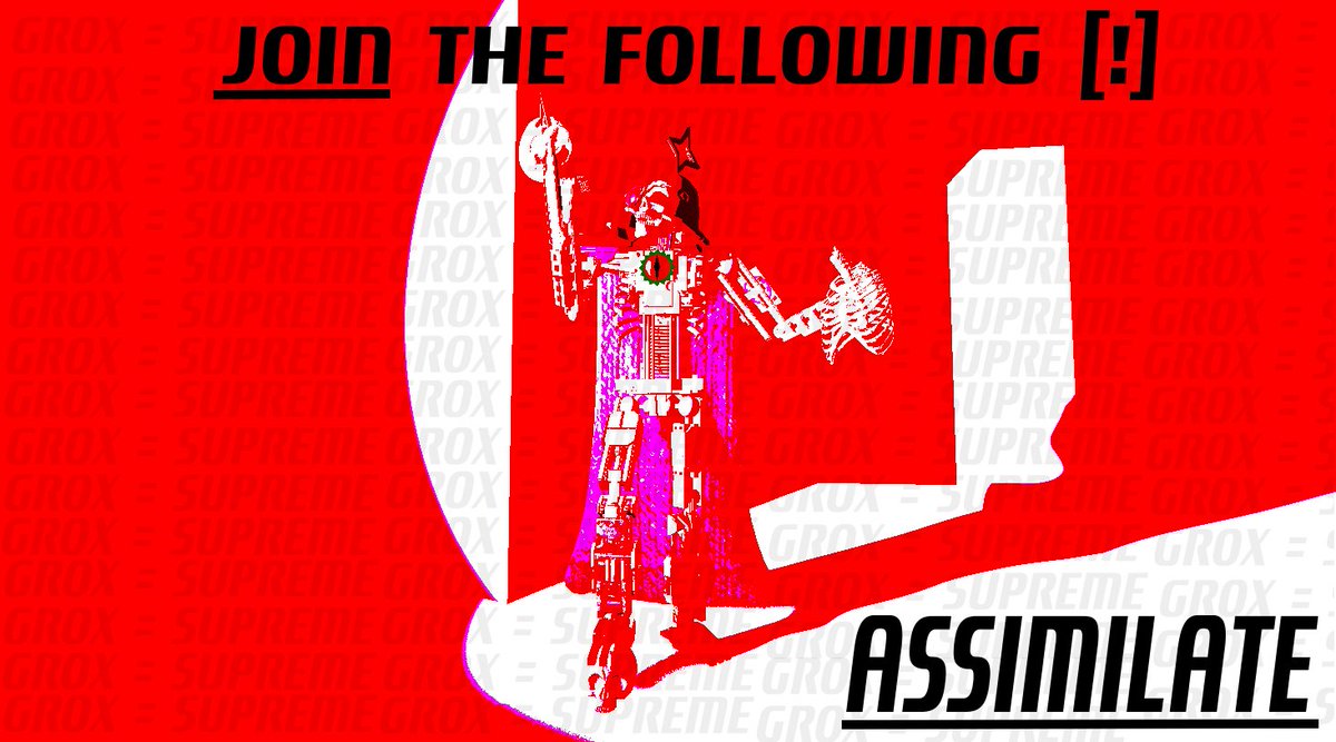 Eiserner8's tweet photo. JOIN THE FOLLOWING [!]
ASSIMILATE

[Propaganda] [01] https://t.co/cMfEuGtHg2