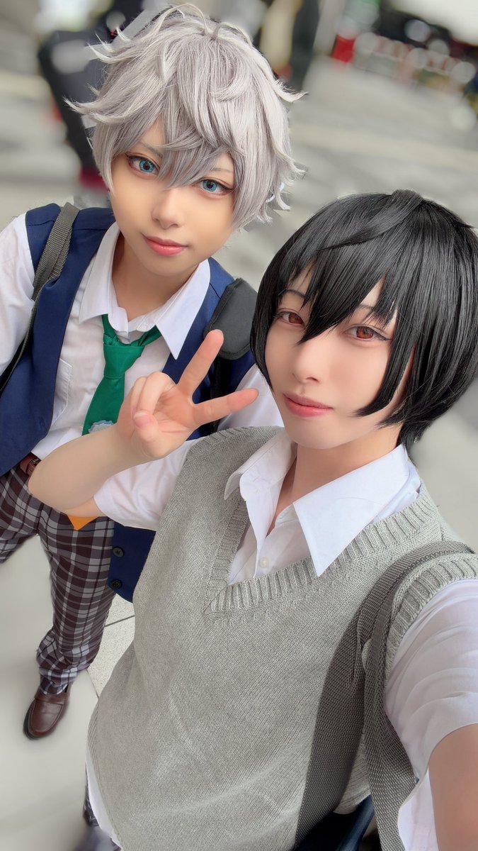 yokoennn's tweet photo. 王子組でﾄﾘｽﾀの追っかけしてるよ〜

🦐@nagisa___cos 

 #仙スト  #コスプレス https://t.co/19ULg8QDwu
