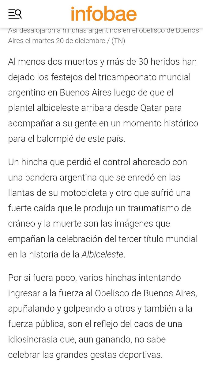 chinillo_8's tweet photo. @_fefe_leo @gianni_arzizio @__ElBicho7 Tienes razón, aquí pongo la noticia un poco más completa. Debo recalcar que no me burló de las muertes, una lástima, ojalá estás cosas no sucedieran. https://t.co/ZYkBj9M4wG