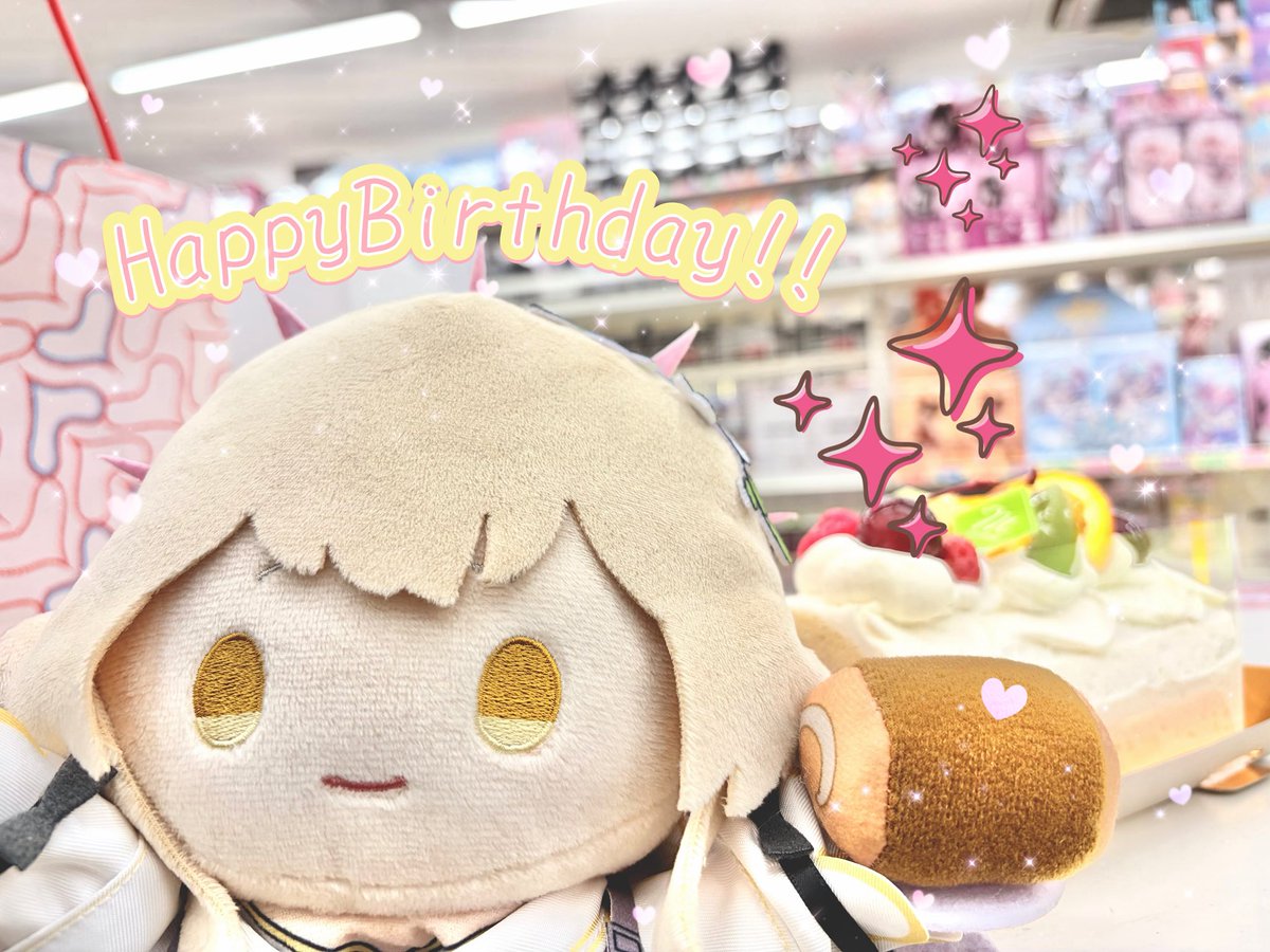 お誕生日記念でスタッフがナギサを出張させてくれてます(?) コーナーお