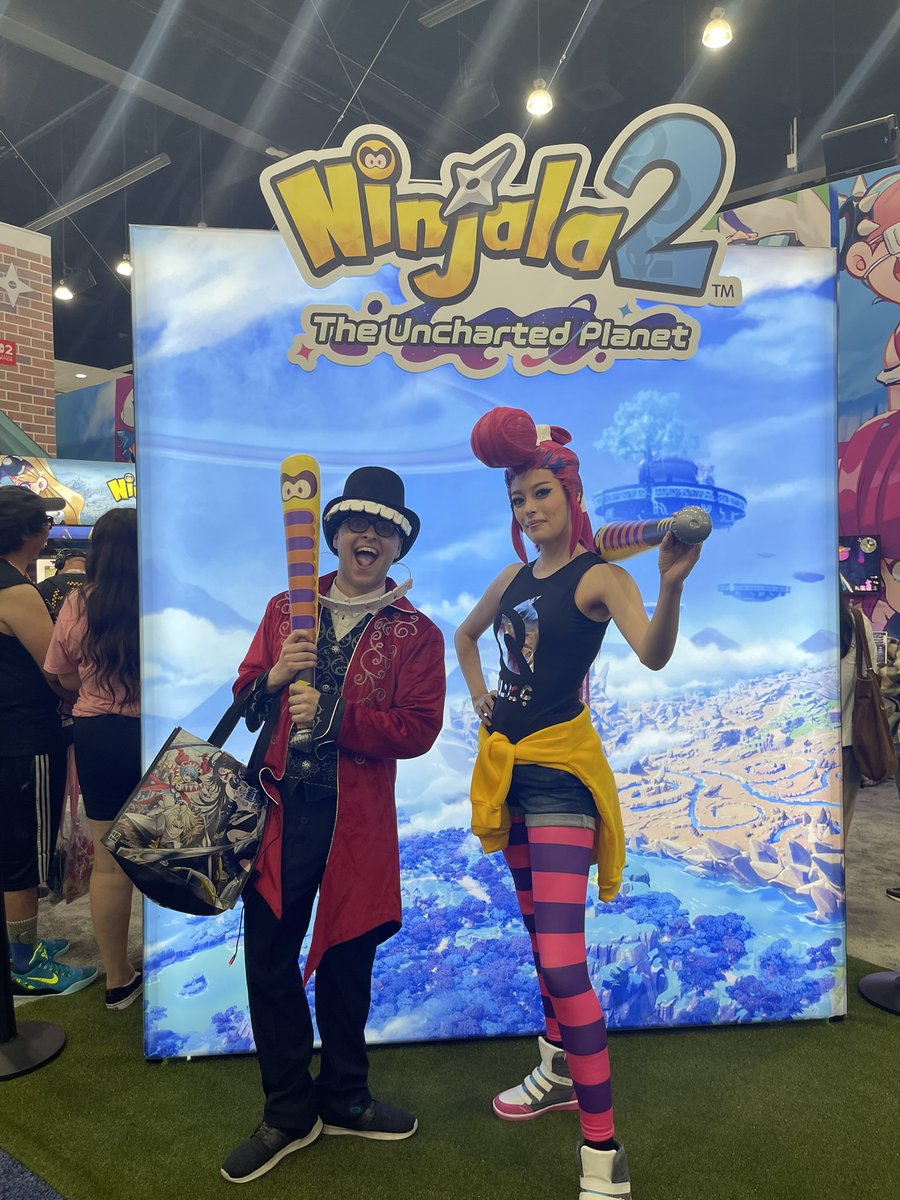 PeridotAlex003's tweet photo. Anime Expo 2026 playing the Ninjala 2 Demo only a limited time until July 5th!! So don’t miss out and enjoy the Ninjala Experience of the life time!!!  So please support them it helps with the Ninjala 2 game and community!!
#Ninjala
#ninjalafanart
@playninjala https://t.co/XkNtcYqvel