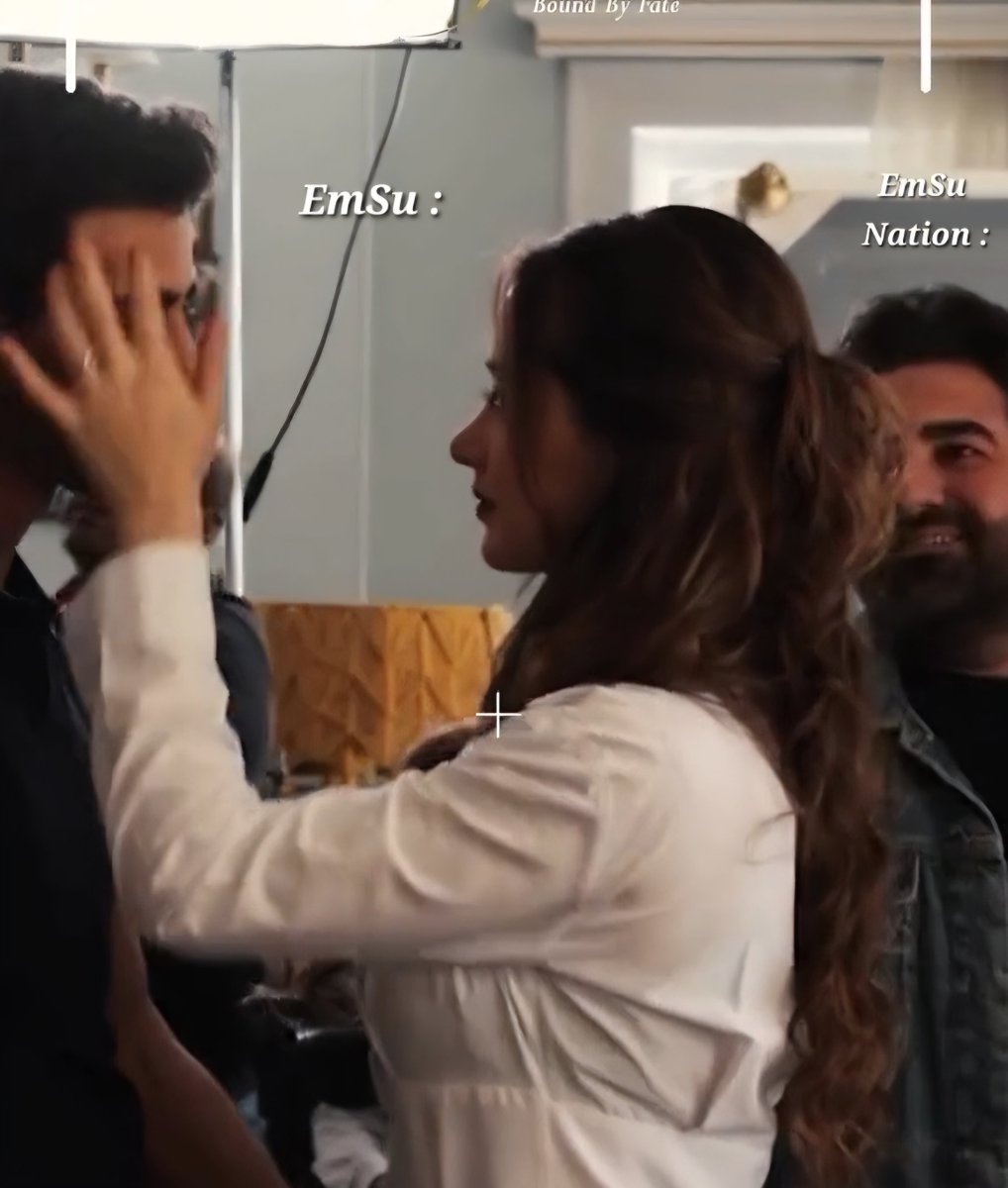RoyalMikaelson's tweet photo. #Arafta 

Lost in their soulmate antics with pure admiration &amp; dreamy eyes - Golu Director representing EmSu Nation each time we see EmSu together 🥹❤️: https://t.co/72hKBH6Ra6