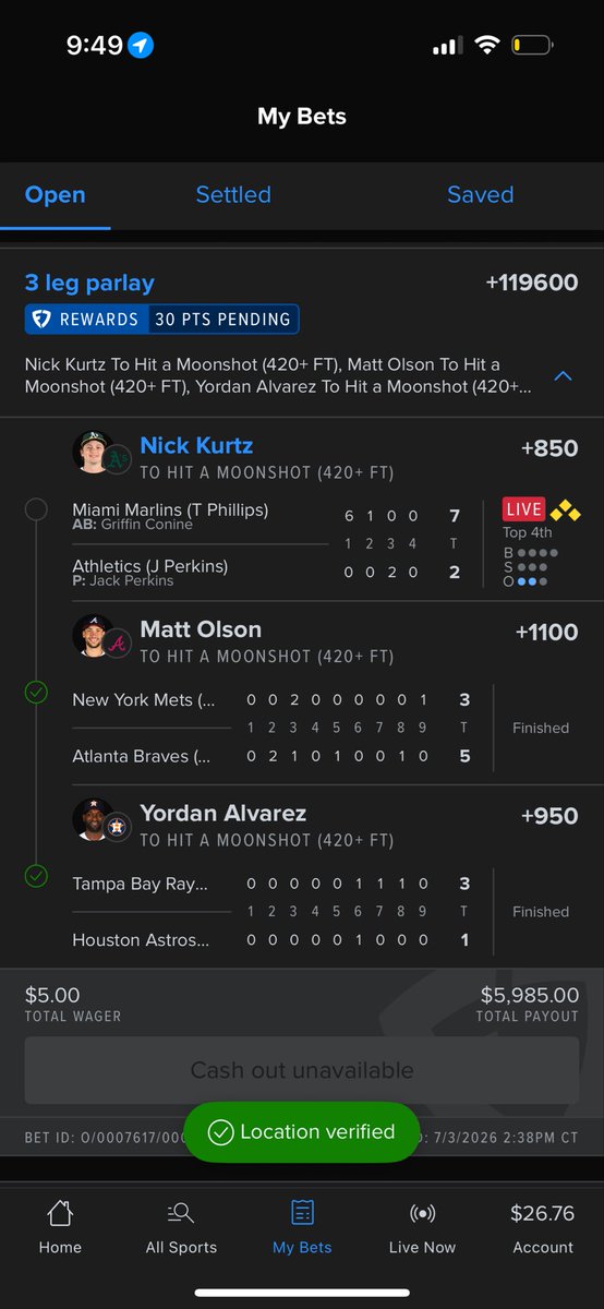 bigdawwgin's tweet photo. I JUST WON 6000$ FROM MOON SHOTS @FDSportsbook @FanDuel https://t.co/Hl52JxWt1A