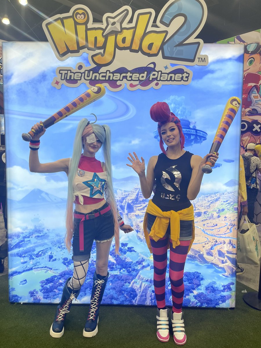 PeridotAlex003's tweet photo. Anime Expo 2026 playing the Ninjala 2 Demo only a limited time until July 5th!! So don’t miss out and enjoy the Ninjala Experience of the life time!!!  So please support them it helps with the Ninjala 2 game and community!!
#Ninjala
#ninjalafanart
@playninjala https://t.co/XkNtcYqvel