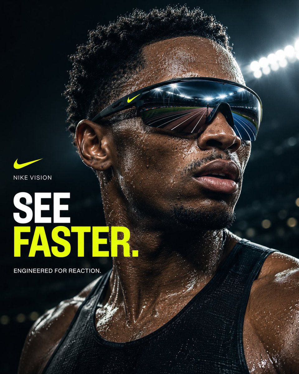 Nike Vision Sports Campaign Poster