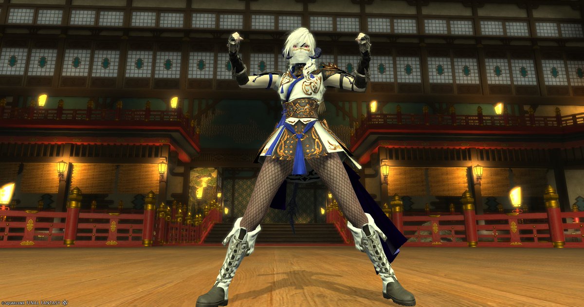 FF14haz's tweet photo. ひるん！ https://t.co/Mmlxxnzz44