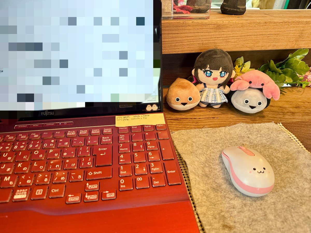 店番しながら事務作業? お仕事の見守りありがとう? うちのスタジオは 