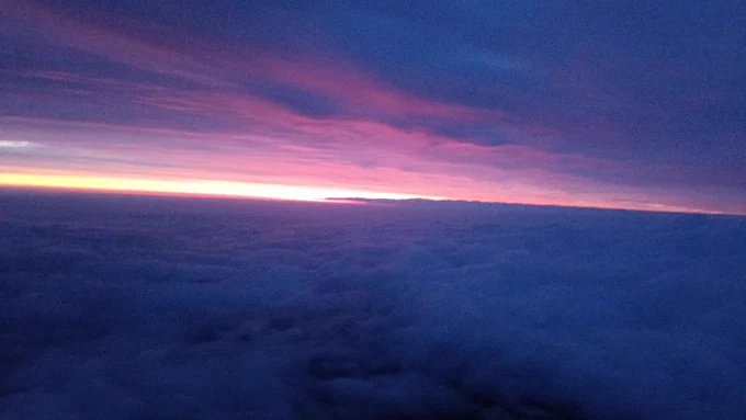 無事富士山を下山しました! これから高速バスで帰ります! 素晴らしい景色が観れて満足です!