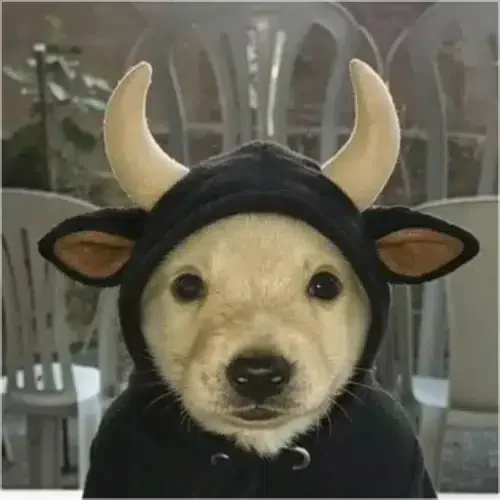 junm51991's tweet photo. It shows bull version of Jotchua at 0:09, other guy's picture was fucked up

Volume's dead, and Jotchua and Black Bull are both at all time highs because of Ansem

Introducing the ultimate runer, Bullchua
https://t.co/Nd3Uc5ETCt https://t.co/iKELqh1t9V