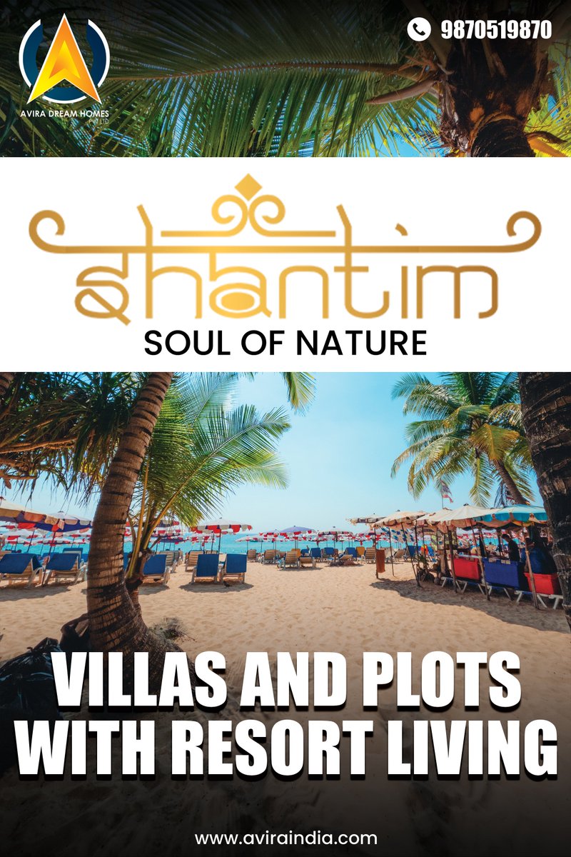 AviraDreamHome's tweet photo. Avira Dream Homes presents Villa Plots in North Goa, near MOPA Airport – Starting from ₹96* Lakhs.

🎯 Book Your Site Visit Today!
📞 Call us today at +91 9870 51 9870
🌐Visit Website - https://t.co/lqKDBJFFHa
#GoaPlots #GoaProperty #VillaPlotsGoa https://t.co/wzmbqj95g7