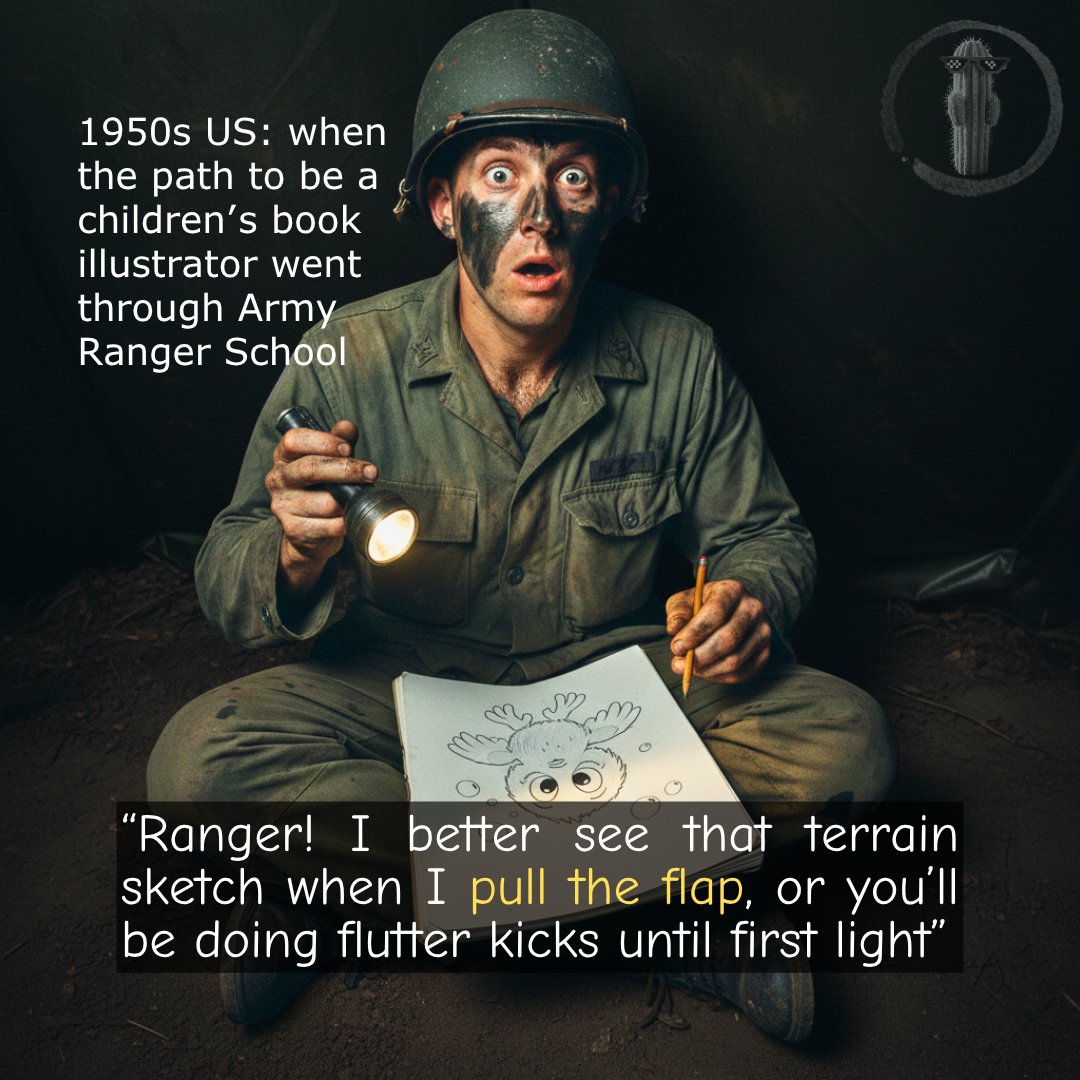 The_BackHander's tweet photo. A time when a career in the whimsy required blood, sweat and callused hands
.
#EBWhite #1950sStyle #RangerSchool #MasculineExpectations #CharlottesWeb🕸 https://t.co/I0aGRnwzoI