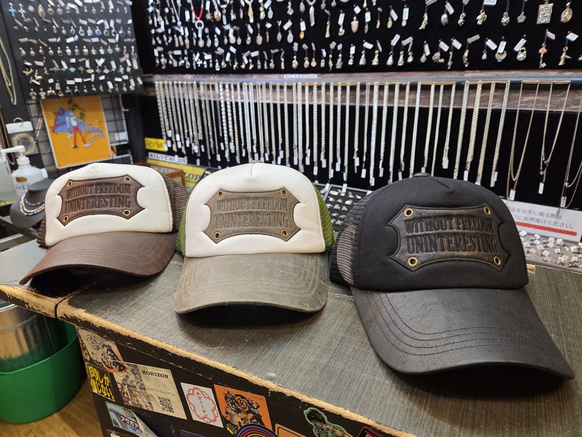 horizon_nakano's tweet photo. メッシュキャプ入荷です！！

アメカジには欠かせない１つは持っておきたいデザインです♪

Price ¥3300(Taxin)
#中野ブロードウェイ #アメカジ  #ピアス #ボディピアス https://t.co/ZdjtA1LRPk